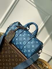 Louis Vuitton LV Keepall Bandoulière 25 Atlantic Blue 25 x 15 x 11 cm - 1