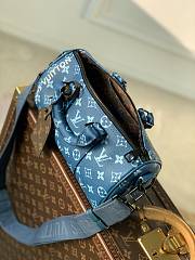 Louis Vuitton LV Keepall Bandoulière 25 Atlantic Blue 25 x 15 x 11 cm - 2