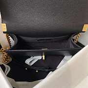 Chanel Boy Bag With Handle Caviar Gold Black 25x14.5x8cm - 3