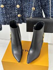 Louis Vuitton LV Sparkle Ankle Black Boot 6.5cm - 3