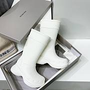 Balenciaga Women's Crocs Boot In White - 2