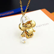 Louis Vuitton LV Vivienne Rat Pendant Necklace - 4