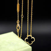 Van Cleef Arpels Necklace VCA Jewelry Black - 4