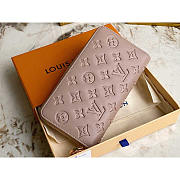 Louis Vuitton LV Zippy Wallet Taupe 19.5 x 10.5 x 2.5 cm - 3