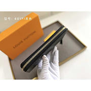 Louis Vuitton LV Clemence Wallet Black 19.5×9×1.5cm - 4