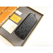 Louis Vuitton LV Clemence Wallet Black 19.5×9×1.5cm - 2