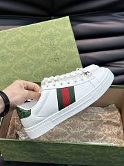 Gucci Women's ACE Sneaker With Web White - 4