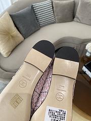 Chanel Ballerina Flat Tweet Pink - 5