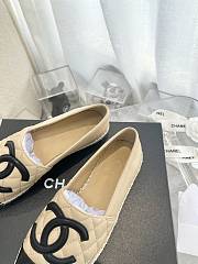 Chanel Espadrilles Beige Black - 4