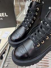 Chanel Black Ankle Boots - 3