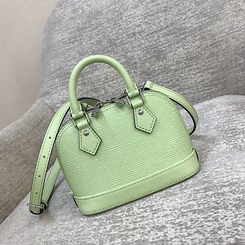 Louis Vuitton LV Nano Alma Green 18 x 12 x 8 cm