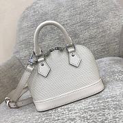 Louis Vuitton LV Nano Alma White 18 x 12 x 8 cm - 2