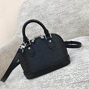 Louis Vuitton LV Nano Alma Black 18 x 12 x 8 cm - 4