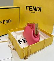 Fendi Nano First Charm Pink Nappa Leather 11.5x5.5x10cm - 4