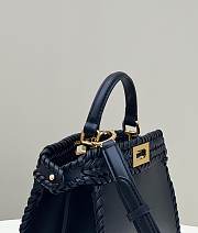 Fendi Peekaboo Black Matching Threading Small 27x21x11cm - 5