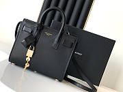 YSL Sac De Jour Nano In Smooth Leather Black 22x18x10.5cm - 1