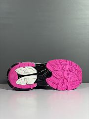 Balenciaga Runner Sneaker Silver Black Neon Pink - 5