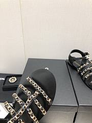 Chanel Black Sandal - 4