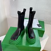 Bottega Veneta Tire Chelsea Boot Green - 3