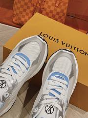 Louis Vuitton LV White Blue Sneakers - 2