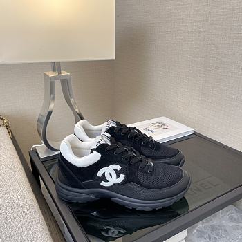 Chanel Black White Sneaker