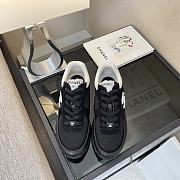 Chanel Black White Sneaker - 2