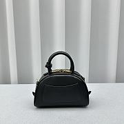 Miumiu Leather Bag With Handle Black 18x11.5x8cm - 3