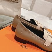 Hermes Royal Moccasins Multicolor Beige Putty - 5