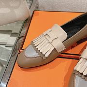 Hermes Royal Moccasins Multicolor Beige Putty - 2