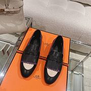 Hermes Royal Moccasins Multicolor Black Putty - 2