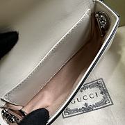 Gucci Petite GG Super Mini Bag White 18.5x10x4cm - 3