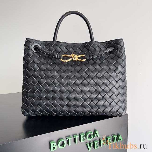 Bottega Veneta Medium Andiamo Black 32.5x24x12cm - 1