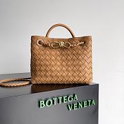 Bottega Veneta Small Andiamo Brown 25x22x10.5cm - 1