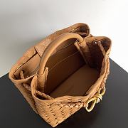 Bottega Veneta Small Andiamo Brown 25x22x10.5cm - 6