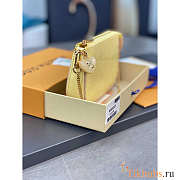 Louis Vuitton LV Mini Pochette Accessoires Banana Fizz Yellow 15.5 x 10.5 x 4 cm - 4