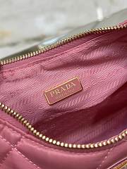 Prada Re-Edition 1995 Chaîne Re-Nylon Mini-bag Pink 22x18x6cm - 4