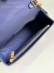 Louis Vuitton LV Steamer Bag Blue 18x11x6.5cm - 5