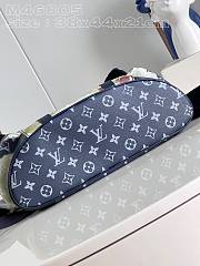 Louis Vuitton LV Backpack Christopher Bag Blue 38x44x20cm - 2