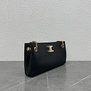 Celine Medium Newspaper Bag Black 31 x 16 x 6 cm - 5