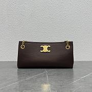 Celine Medium Newspaper Bag Chestnut 31 x 16 x 6 cm - 1