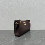 Celine Medium Newspaper Bag Chestnut 31 x 16 x 6 cm - 4