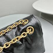 Balenciaga Monaco Small Chain Bag Black Gold Hardware 27.9x18x9.9cm - 4