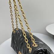 Balenciaga Monaco Medium Chain Bag Black Gold Hardware 32.5x22x9.9cm - 4