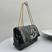 Balenciaga Monaco Medium Chain Bag Black Gold Hardware 32.5x22x9.9cm - 3