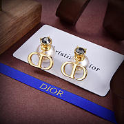 Dior Christian Ostume Formal Style Bridal Earrings Gold - 1