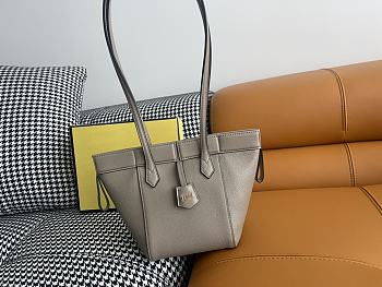 Fendi Origami Mini Grey FF Bag 15x15x18.5cm