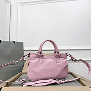 Balenciaga Neo Cagole XS Handbag in Light Pink 26x18x13cm - 4