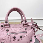 Balenciaga Neo Cagole XS Handbag in Light Pink 26x18x13cm - 2