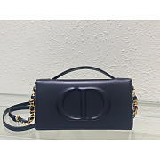 Dior CD Signature Mini Chain Bag Cow Leather Black 21 x 11 x 5 cm - 1