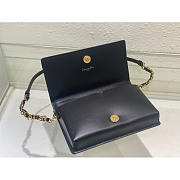 Dior CD Signature Mini Chain Bag Cow Leather Black 21 x 11 x 5 cm - 3